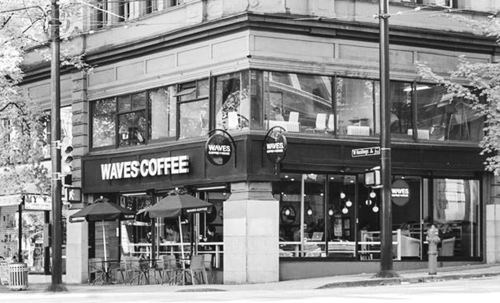 Waves Coffee Hastings Vancouver